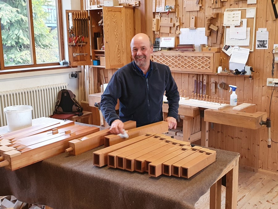 Reinigung Holzpfeifen