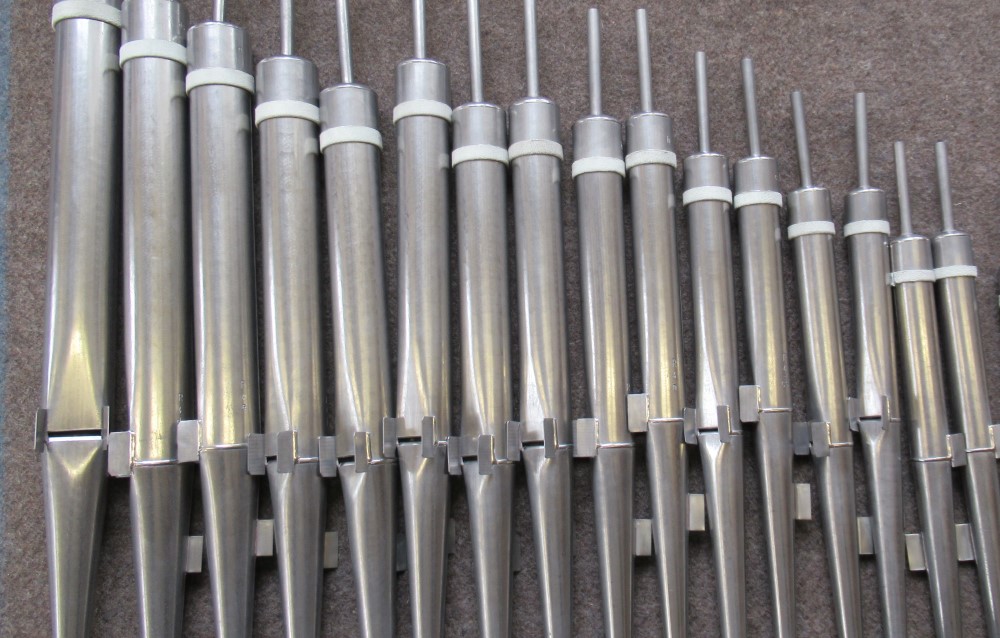 Truhenorgel Pfeifen