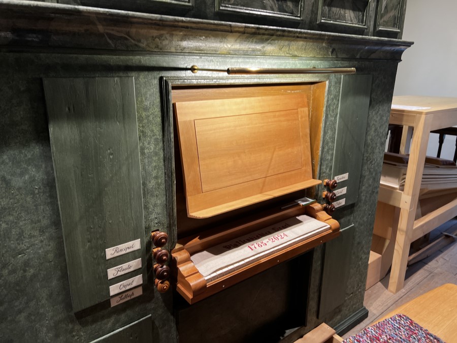 Spielbereich Barockorgel