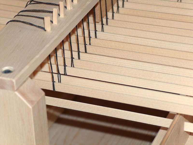 Detail der Tontraktur