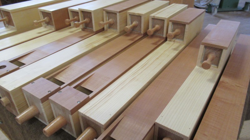 Holzpfeifen Gedeckt