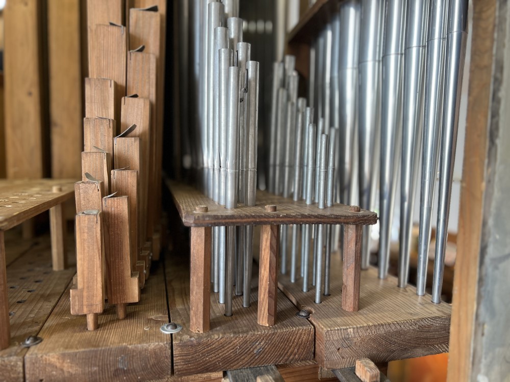 Maerz Metallpfeifen Renovierung